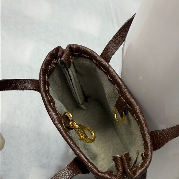 Luxury Monogram Mini Micro Tote Bag & Box - Picture 4 of 4